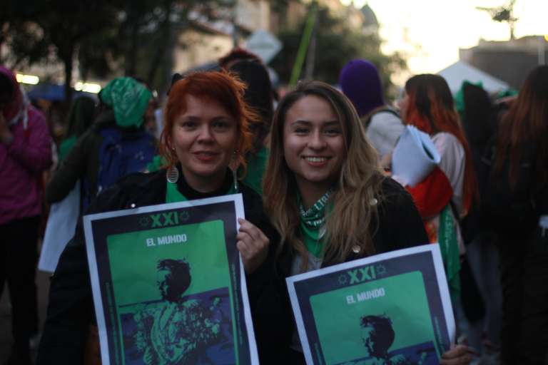 La mayoría de las asistentes al evento eran mujeres.