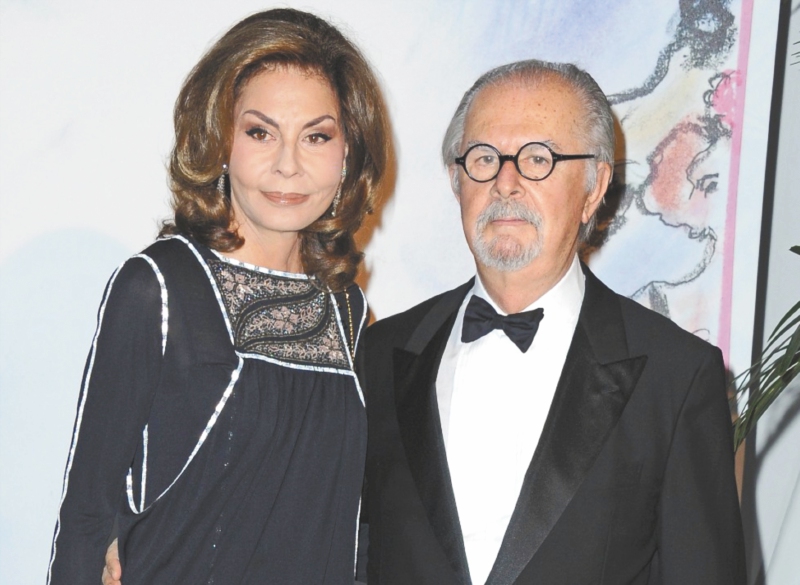 La artista griega Sophia Vari contrajo matrimonio con el artista colombiano Fernando Botero a finales de la década de 1970. / Getty Images