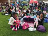 Bogotá dice ¡presente! en la gran "lactatón" que se realiza en el país