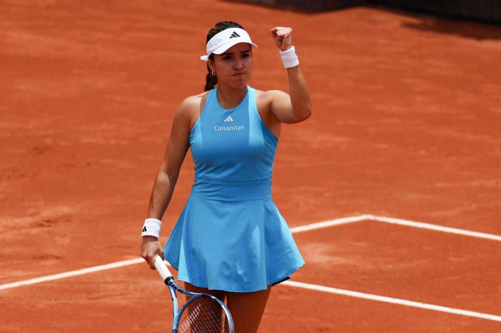 Camila Osorio celebra en el Country Club de Bogotá, donde ya ha sido campeona en tres oportunidades.
