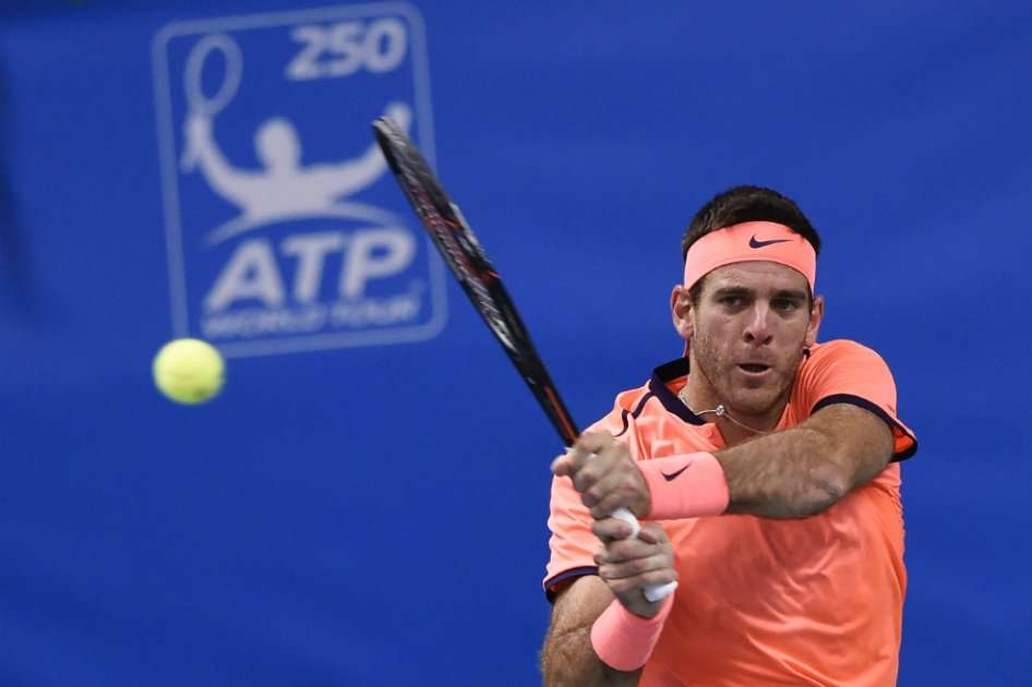 Juan Martín del Potro, tenista argentino. / AFP
