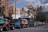 Hay 81 manifestaciones y 29 bloqueos permanentes: Policía sobre paro de camioneros