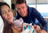 Otra vez papá: nació Carlota, la hija de Rigoberto Urán