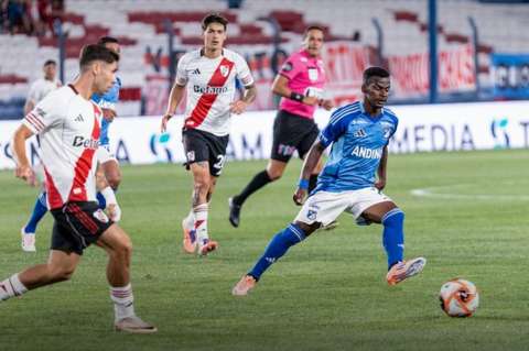 Millonarios abrió su 2026 en Uruguay: sin Falcao García, perdió contra River Plate