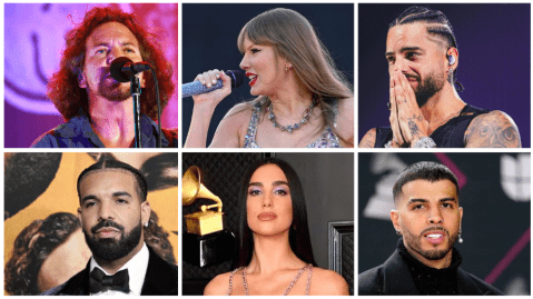 Pearl Jam, Taylor Swift, Dua Lipa, Drake, Maluma y más estrenos musicales este viernes