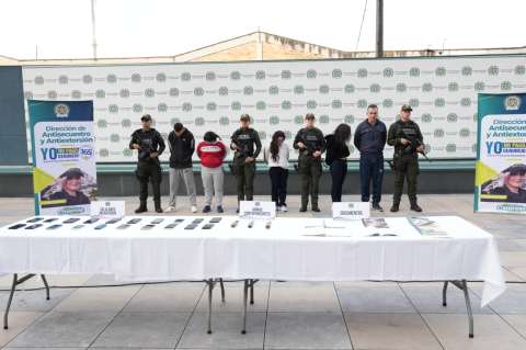 Cayó red de extorsionistas liderada desde la cárcel: así engañaban a sus víctimas