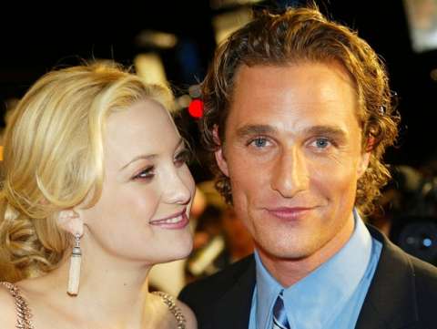 Kate Hudson dice que Matthew McConaughey no es buen besador