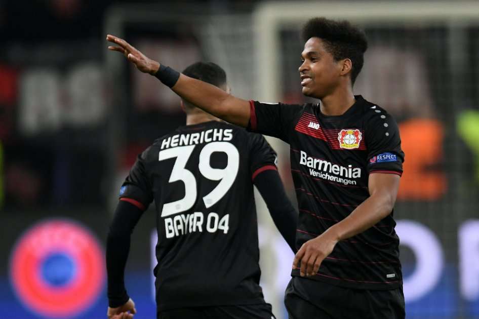 Wendell celebra un gol ante el Mónaco en la sexta jornada de la Liga de Campeones. Foto: AFP
