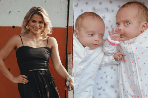 Fotos | Conoce las hijas gemelas de Adriana Lucia que son la sensación en redes
