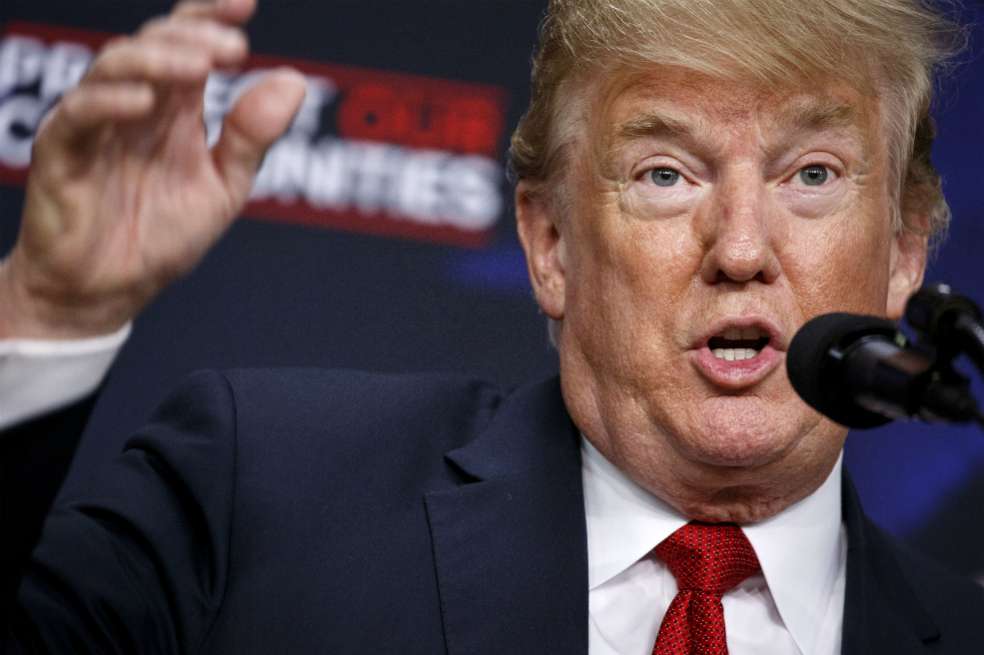 Donald Trump, presidente de Estados Unidos. / Bloomberg News