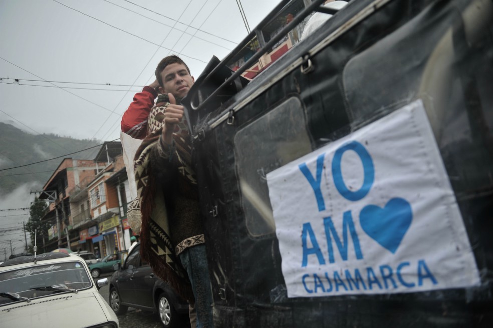 En marzo de 2017 el 97% de los habitantes de Cajamarca rechazaron la explotación de oro en su municipio.