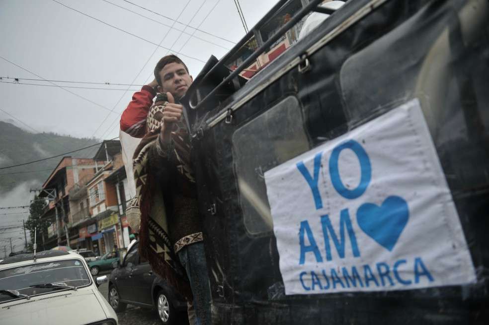 En marzo de 2017 el 97% de los habitantes de Cajamarca rechazaron la explotación de oro en su municipio.