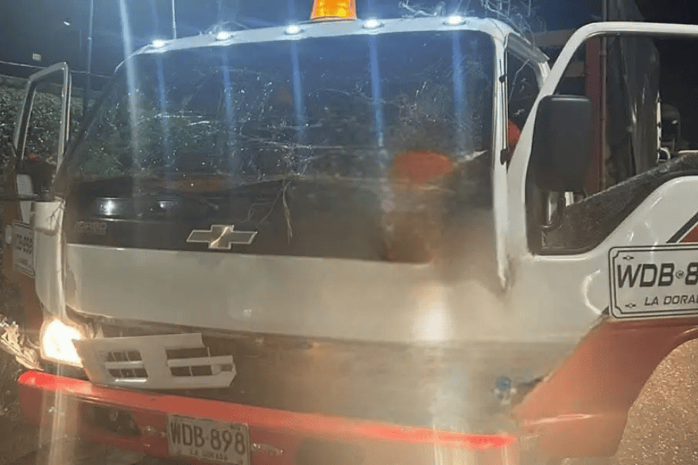 Camión del Ejército atacado en Cúcuta (Norte de Santander).