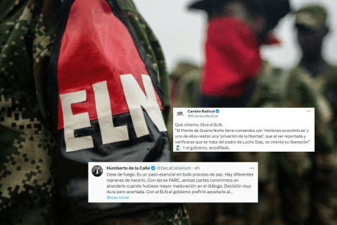 Cese al fuego y “misiones económicas” del ELN levantan debate sobre la “paz total”