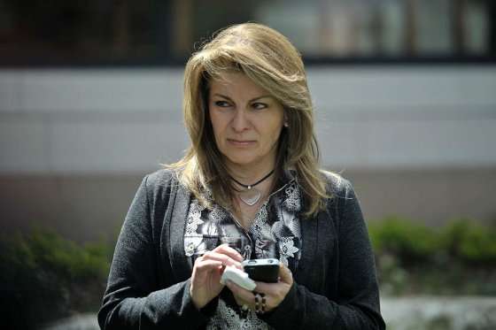 Claudia Farfán, esposa del general Alzate. / Gustavo Torrijos - El Espectador