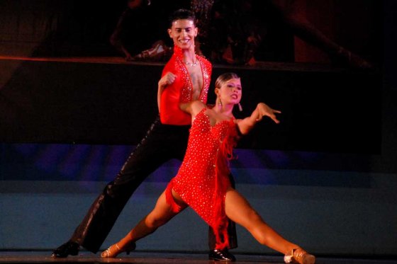 Adriana Ávila y Jefferson Benjumea. / Archivo - cortesía Bailá en Cali