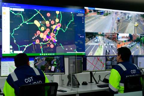 En medio de trancones y obras: así funciona el cerebro de la movilidad en Bogotá