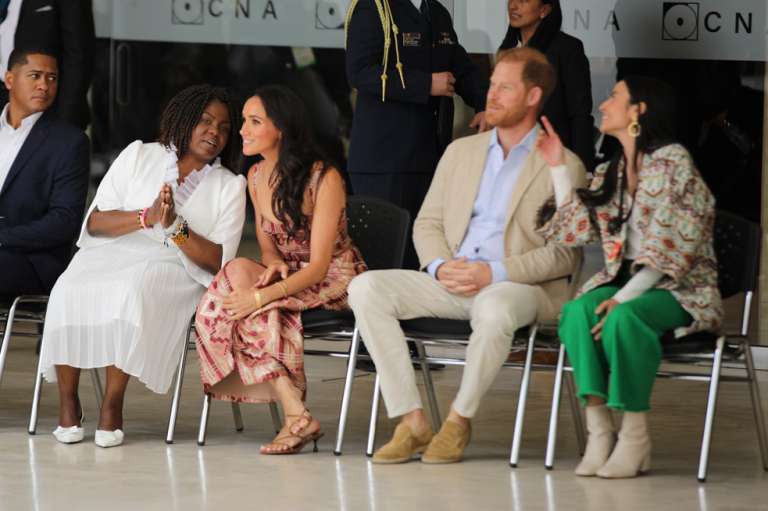LOS DUQUES DE SUSSEX PRIMER DÍA DE SU VISITA OFICIAL A COLOMBIA