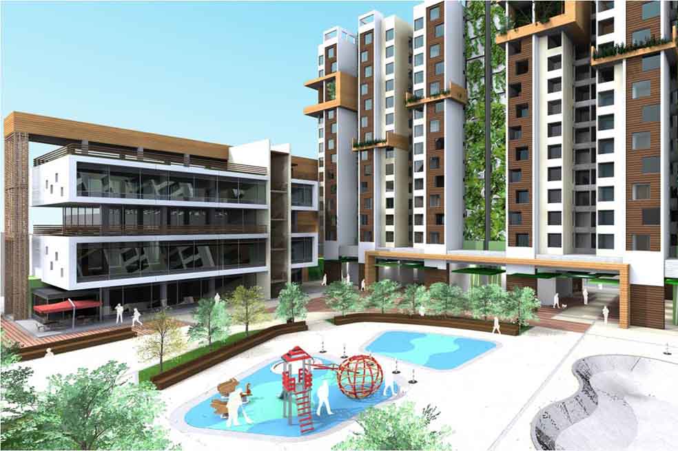 Este el render diseñado por arquitectas de la Secretaría de la Mujer y Metrovivienda.