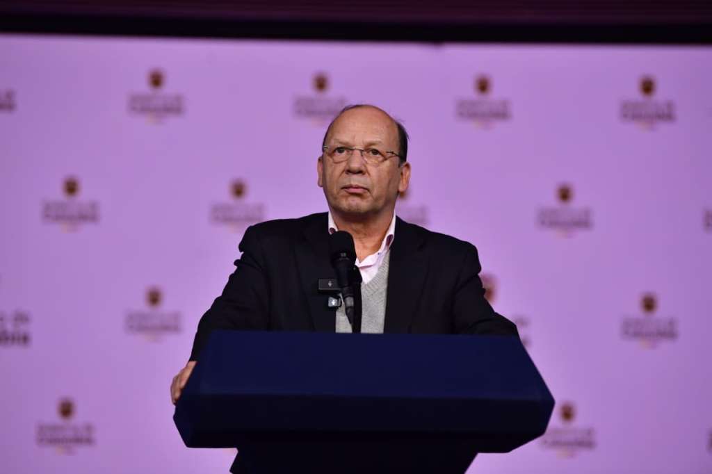 Ministro de Hacienda, Germán Ávila.