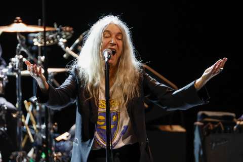 La cantante Patti Smith también ganó el Premio Princesa de Asturias de Artes por su poesía