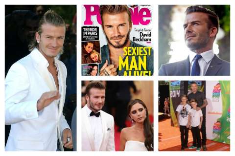 David Beckham es el hombre más sexy del mundo