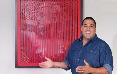 Mateo Blanco, el artista estadounidense que pone de moda a Madonna en Medellín