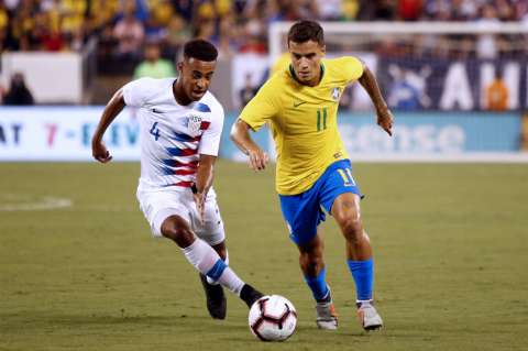 Brasil derrotó a EE.UU. en su primer amistoso después de Rusia 2018