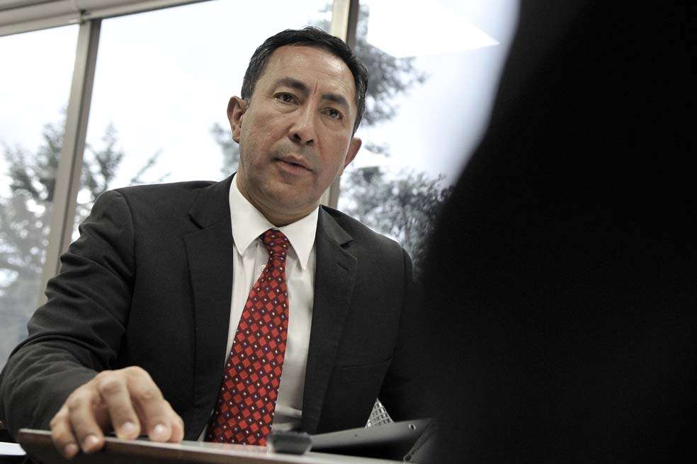 Ricardo Roa Barragán, presidente de la Transportadora de Gas Internacional (TGI), señaló que están interesados en la planta regasificadora de Buenaventura. / Liz Durán - El Espectador