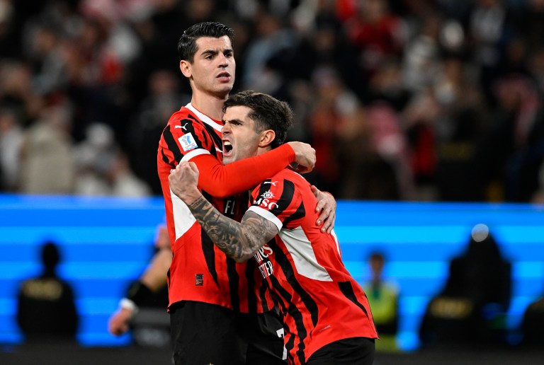 Milan derrotó a Juventus y jugará la final de la Supercopa de Italia contra Inter