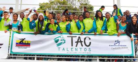 Deportistas de Talentos del Atletismo Colombiano estrenarán la pista de altetismo El Salitre
