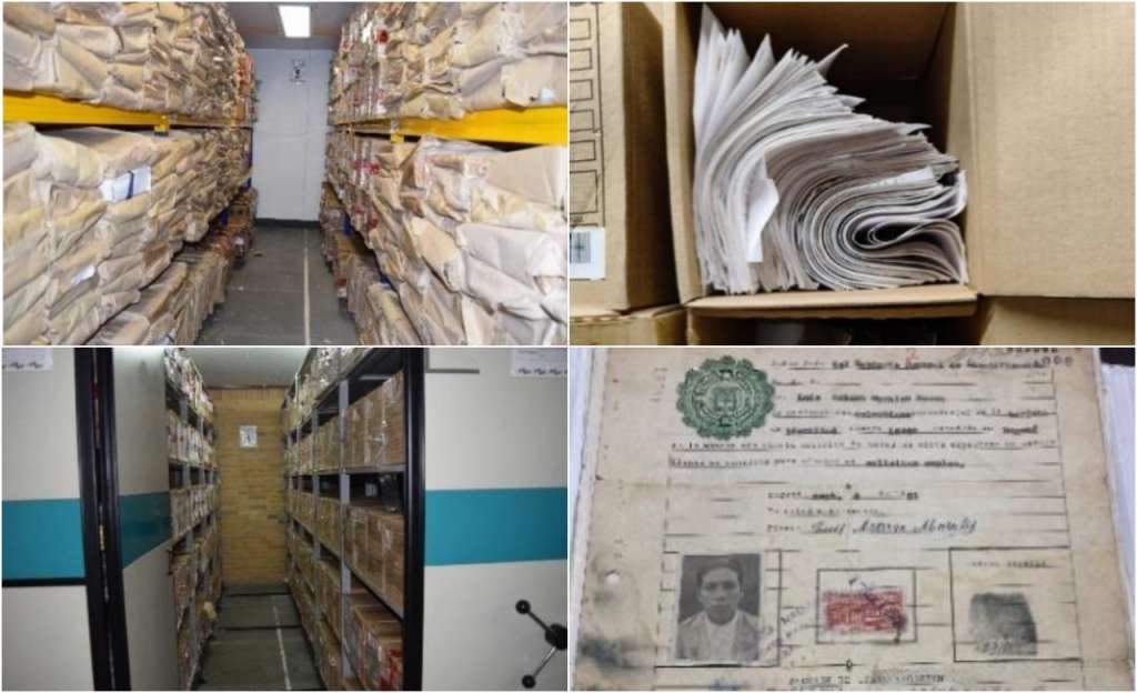 Imágenes del archivo del DAS