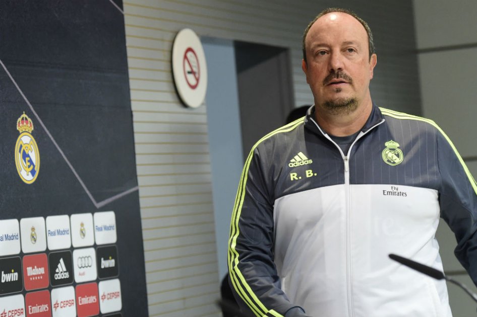 Rafael Benítez, entrenador del Real Madrid. Foto: AFP