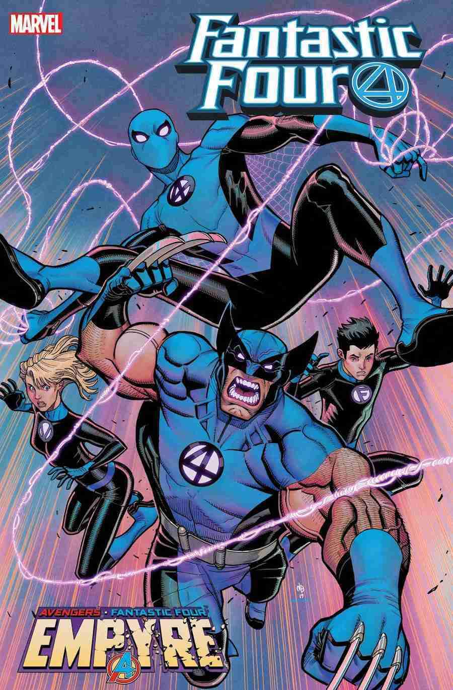 La sinopsis reza: "Con Los 4 Fantásticos luchando en el espacio, ¿a quién pueden recurrir Powerhouse y Brainstorm para hacer frente a una crisis abierta en la Tierra? ¡Está claro que a Spider-Man y Wolverine!". En esta lucha, los Skrull y los Kree han dejado a un lado sus diferencias para atacar al planeta Tierra. Ambas razas de alienígenas están lideradas por Hulking, cuyo alias es el Rey del Universo.(Lea también:¿Cuánto falta para que los X-Men se unan al Universo Marvel?)