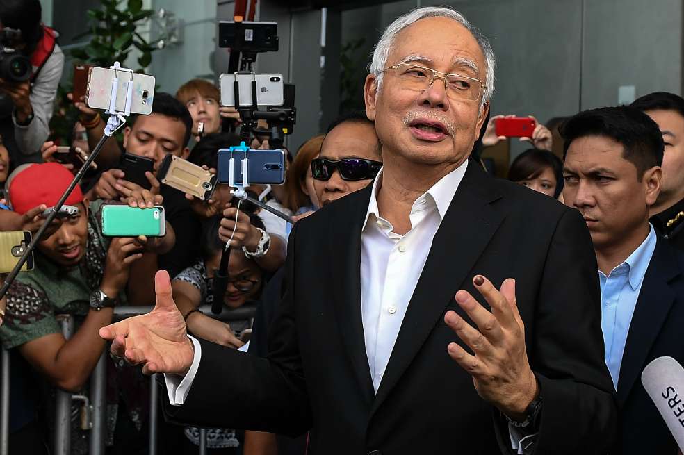 Najib Razak. / Mohd Rasfan / AFP