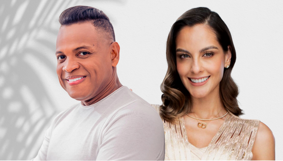 Omar Geles y Laura Acuña