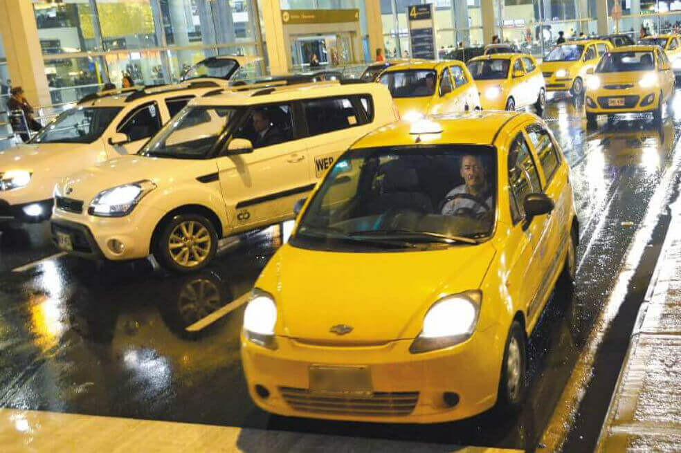 Los usuarios de taxis también pueden pagar el valor de las carreras mediante RappiPay. / Archivo El Espectador