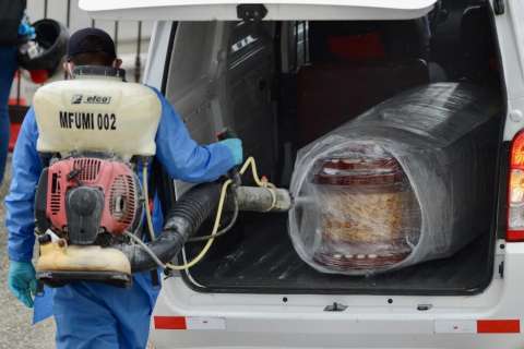 En imágenes: el drama de los muertos por el coronavirus en Guayaquil