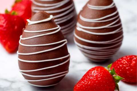 Fresas con chocolate: esta es la forma correcta de derretir y poner el chocolate