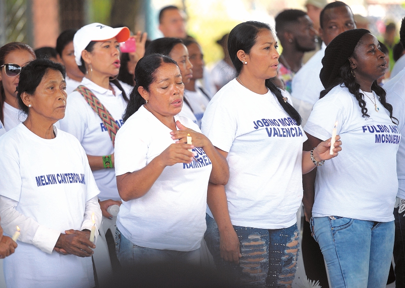 Cada año, los familiares se reúnen para conmemorar la masacre de La Chinita.