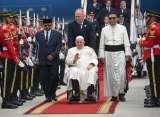 El Papa llega a Indonesia, el país con la mayor población musulmana del mundo