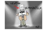 El centro, él
