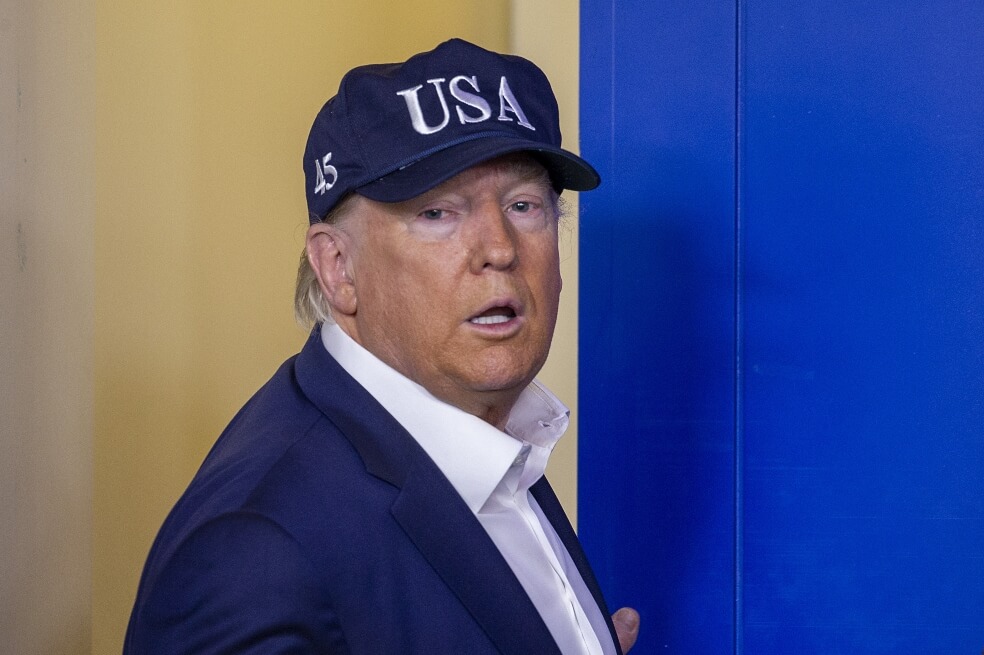 Donald Trump se había rehusado hace unos días a hacerse los exámenes. / AFP
