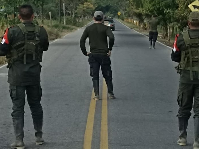Al mismo tiempo, el presidente Duque atendía un Consejo de seguridad para tomar medidas que mitiguen la violencia en el departamento