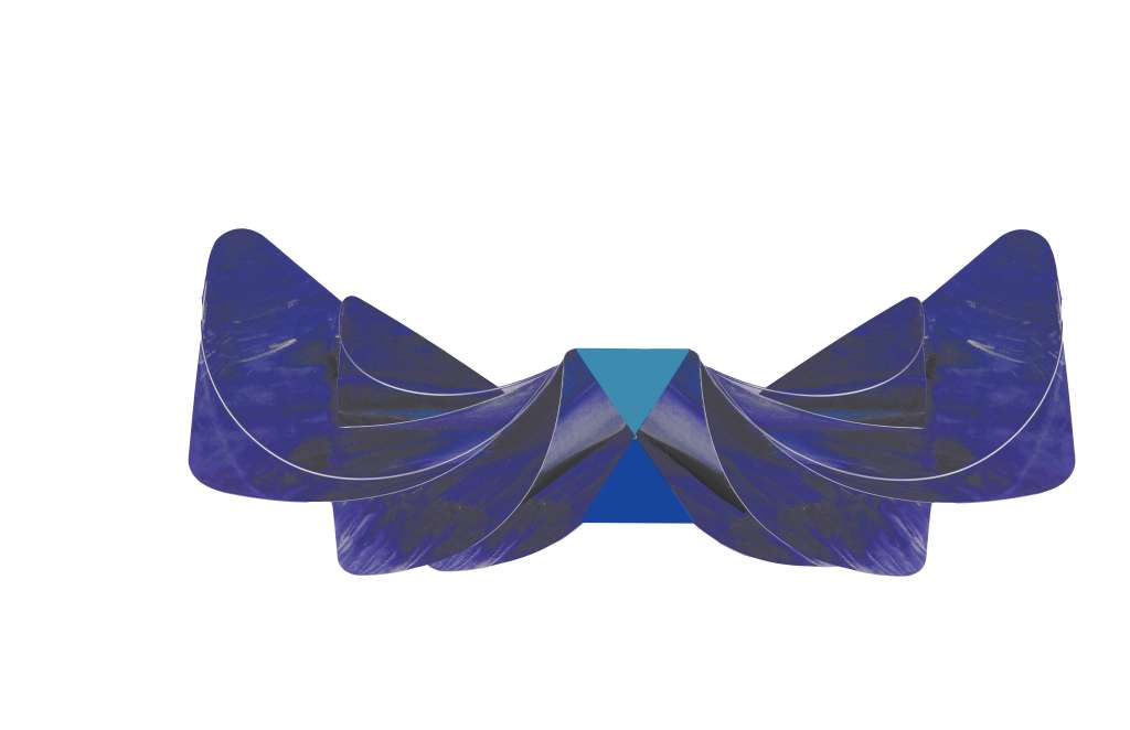 "Halcón", estructura en acero de Gabriel Beltrán.