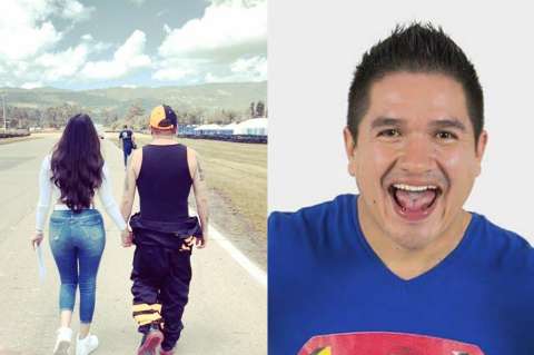 Fotos: ella es la joven novia de ‘Boyacoman’, exhumorista de ‘Sábados Felices’