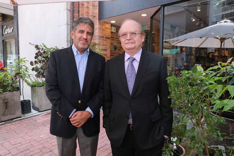 Juan Manuel Cuellar y Benjamín Villegas