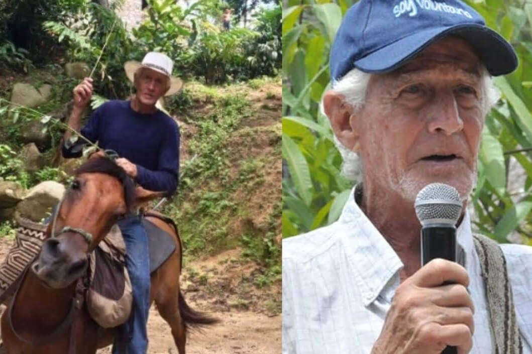 Alejandro Llinás, líder de la vereda Calabazo, se desempeñaba como líder de la Colombia Humana en la Sierra Nevada de Santa Marta.
/ Twitter Colombia Humana Magdalena