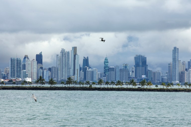 Canal de panamá,hoteles W y hotel Marriot