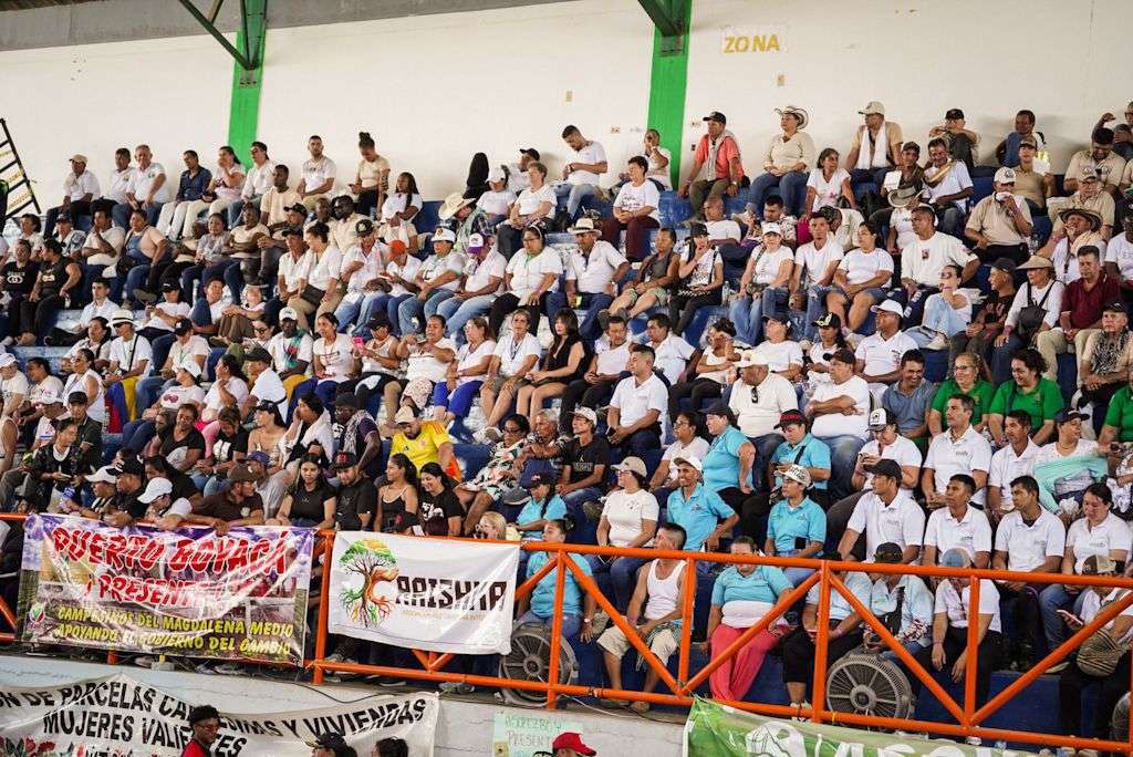 5.300 hectáreas entregadas a campesinos en Puerto Boyacá serán para producción agrícola